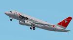 FS2002
                  Northwest-New Colors Airbus A319 